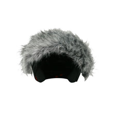 Load image into Gallery viewer, Coolcasc Exclusive Helmet Cover Grey Fur