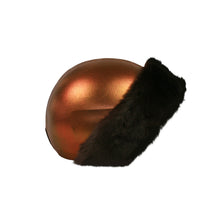 Load image into Gallery viewer, Coolcasc Exclusive Helmet Cover Bronze Brown Fur