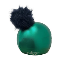 Load image into Gallery viewer, Coolcasc Exclusive Helmet Cover Green Blue Pom