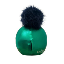 Load image into Gallery viewer, Coolcasc Exclusive Helmet Cover Green Blue Pom