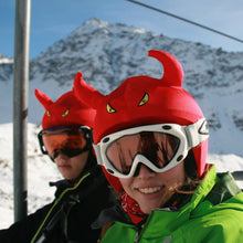 Load image into Gallery viewer, Coolcasc LEDS Helmet Cover Devil