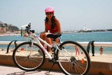 Load image into Gallery viewer, Coolcasc Printed Cool Helmet Cover Pink/Red Hearts