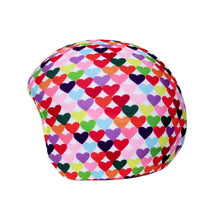 Load image into Gallery viewer, Coolcasc Printed Cool Helmet Cover Colour Hearts