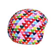 Load image into Gallery viewer, Coolcasc Printed Cool Helmet Cover Colour Hearts