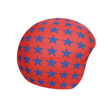 Load image into Gallery viewer, Coolcasc Printed Cool Helmet Cover Red Stars