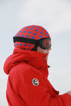 Load image into Gallery viewer, Coolcasc Printed Cool Helmet Cover Red Stars