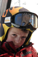 Load image into Gallery viewer, Coolcasc Printed Cool Helmet Cover Flames