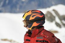 Load image into Gallery viewer, Coolcasc Printed Cool Helmet Cover Flames