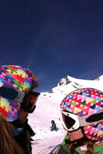 Load image into Gallery viewer, Coolcasc Printed Cool Helmet Cover Colour Puzzle