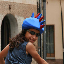 Load image into Gallery viewer, Coolcasc Show Time Helmet Cover Blue Grana Dragon