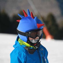 Load image into Gallery viewer, Coolcasc Show Time Helmet Cover Blue Grana Dragon