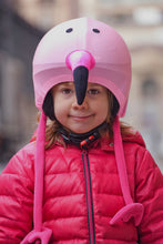 Load image into Gallery viewer, Coolcasc Animals Helmet Cover Flamingo.
