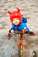 Load image into Gallery viewer, Coolcasc LEDS Helmet Cover Devil
