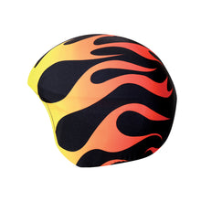 Load image into Gallery viewer, Coolcasc Printed Cool Helmet Cover Flames
