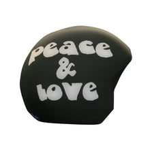 Load image into Gallery viewer, Coolcasc Printed Cool Helmet Cover Peace And Love
