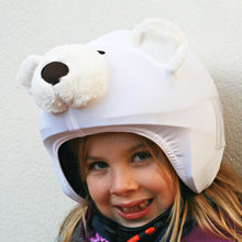 Load image into Gallery viewer, Coolcasc Animals Helmet Cover Polar Bear
