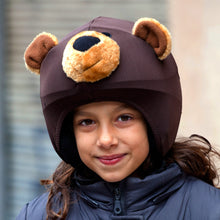 Load image into Gallery viewer, Coolcasc Animals Helmet Cover Teddy Bear
