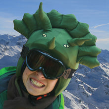 Load image into Gallery viewer, Coolcasc Animals Helmet Cover Triceratops
