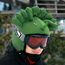 Load image into Gallery viewer, Coolcasc Animals Helmet Cover Triceratops
