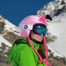 Load image into Gallery viewer, Coolcasc Animals Helmet Cover Flamingo
