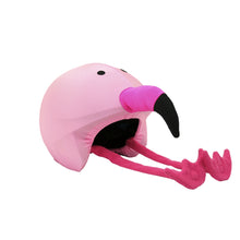 Load image into Gallery viewer, Coolcasc Animals Helmet Cover Flamingo
