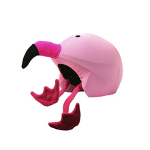 Load image into Gallery viewer, Coolcasc Animals Helmet Cover Flamingo
