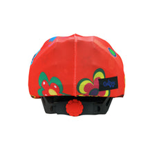 Load image into Gallery viewer, Coolcasc Bike Helmet Cover Hippy Flowers
