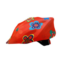 Load image into Gallery viewer, Coolcasc Bike Helmet Cover Hippy Flowers
