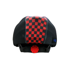 Load image into Gallery viewer, Coolcasc Bike Helmet Cover Checkers
