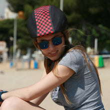 Load image into Gallery viewer, Coolcasc Bike Helmet Cover Checkers.
