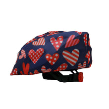 Load image into Gallery viewer, Coolcasc Bike Helmet Cover Agatha Hearts
