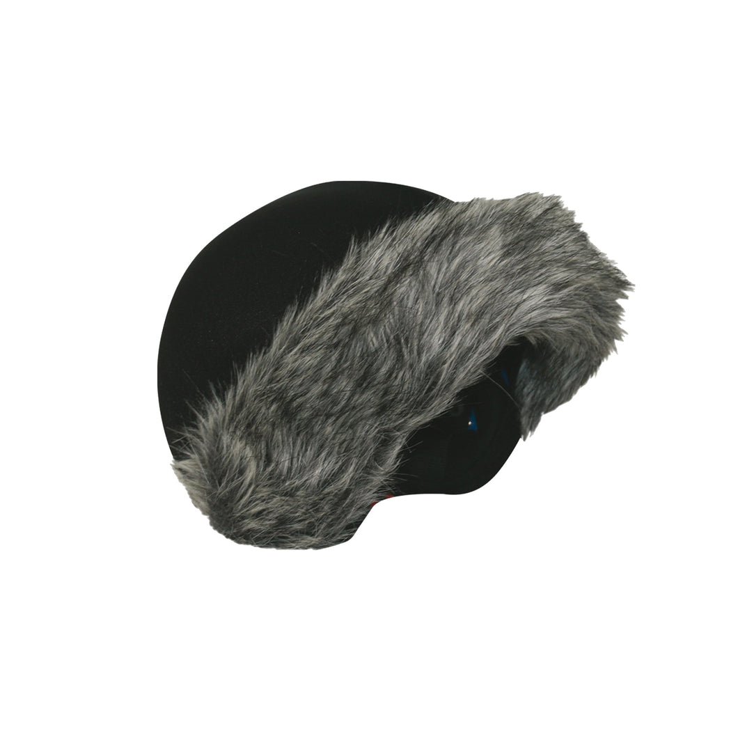 Coolcasc Exclusive Helmet Cover Grey Fur