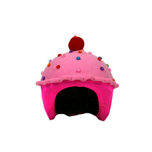 Load image into Gallery viewer, Coolcasc LEDS Helmet Cover Cup Cake
