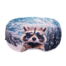 Load image into Gallery viewer, Coolcasc Coolmasc Goggle Cover Raccoon

