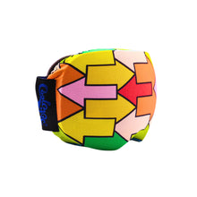 Load image into Gallery viewer, Coolcasc Coolmasc Goggle Cover Coloured Arrows
