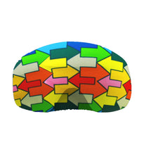 Load image into Gallery viewer, Coolcasc Coolmasc Goggle Cover Coloured Arrows
