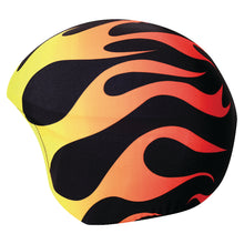 Load image into Gallery viewer, Coolcasc Printed Cool Helmet Cover Flames

