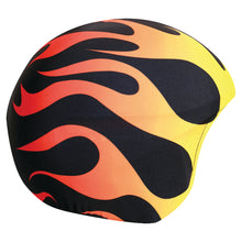 Load image into Gallery viewer, Coolcasc Printed Cool Helmet Cover Flames
