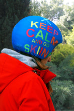 Load image into Gallery viewer, Coolcasc Printed Cool Helmet Cover Keep Calm
