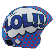 Load image into Gallery viewer, Coolcasc Printed Cool Helmet Cover LOL-WTF
