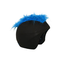 Load image into Gallery viewer, Coolcasc Show Time Helmet Cover Furry Blue
