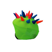 Load image into Gallery viewer, Coolcasc Show Time Helmet Cover Neon Horns
