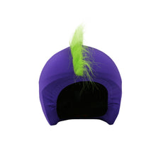 Load image into Gallery viewer, Coolcasc Show Time Helmet Cover Green Mohican
