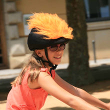 Load image into Gallery viewer, Coolcasc Show Time Helmet Cover Furry Orange

