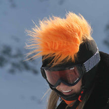 Load image into Gallery viewer, Coolcasc Show Time Helmet Cover Furry Orange
