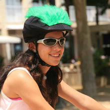 Load image into Gallery viewer, Coolcasc Show Time Helmet Cover Furry Green
