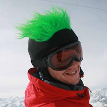 Load image into Gallery viewer, Coolcasc Show Time Helmet Cover Furry Green
