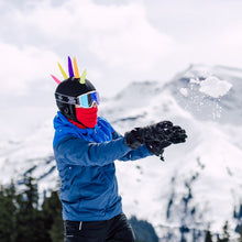 Load image into Gallery viewer, Coolcasc Show Time Helmet Cover Spikey Mohican
