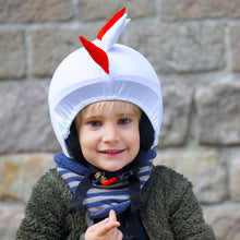 Load image into Gallery viewer, Coolcasc Show Time Helmet Cover Red/White Dragon
