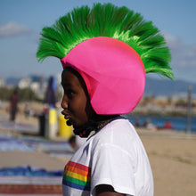 Load image into Gallery viewer, Coolcasc Show Time Helmet Cover Pink-Punk
